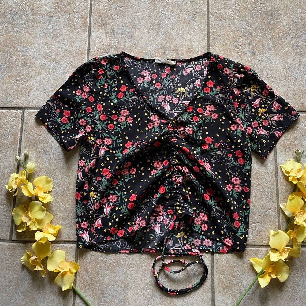 Floral Crop Top